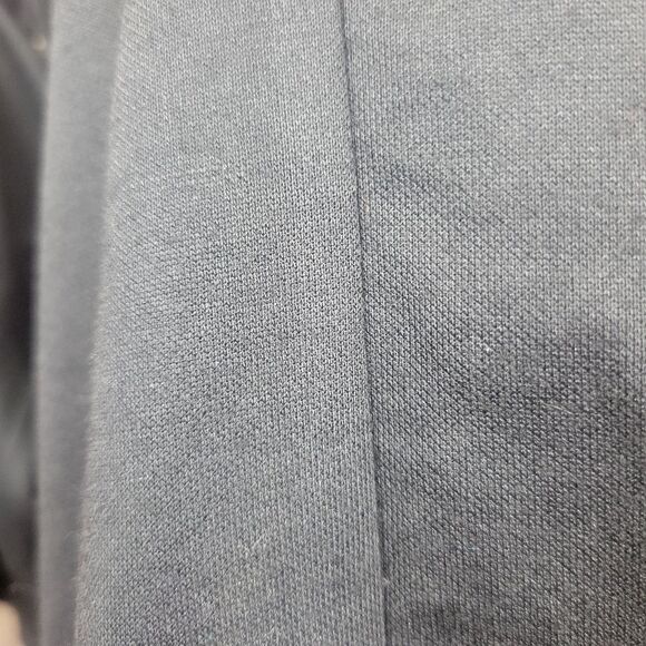 Vintage Vicky Vaughn Black Gold Geometric Open Front Cardigan Duster Shirt M L - Picture 5 of 9